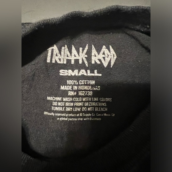 Trippie Redd Life’s A Trip Short Sleeve Crew Neck Graphic Tshirt Mens Size Small - Picture 6 of 15